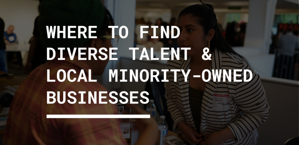 Where to find diverse talent local minority owned businesses 1